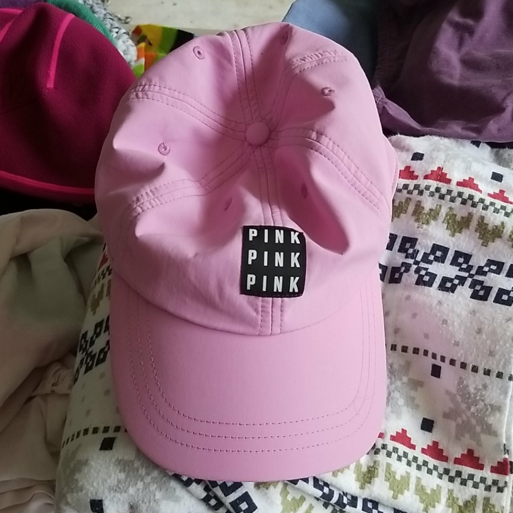 Light pink PINK ball cap